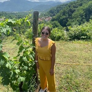 Ruffle Two Piece Set